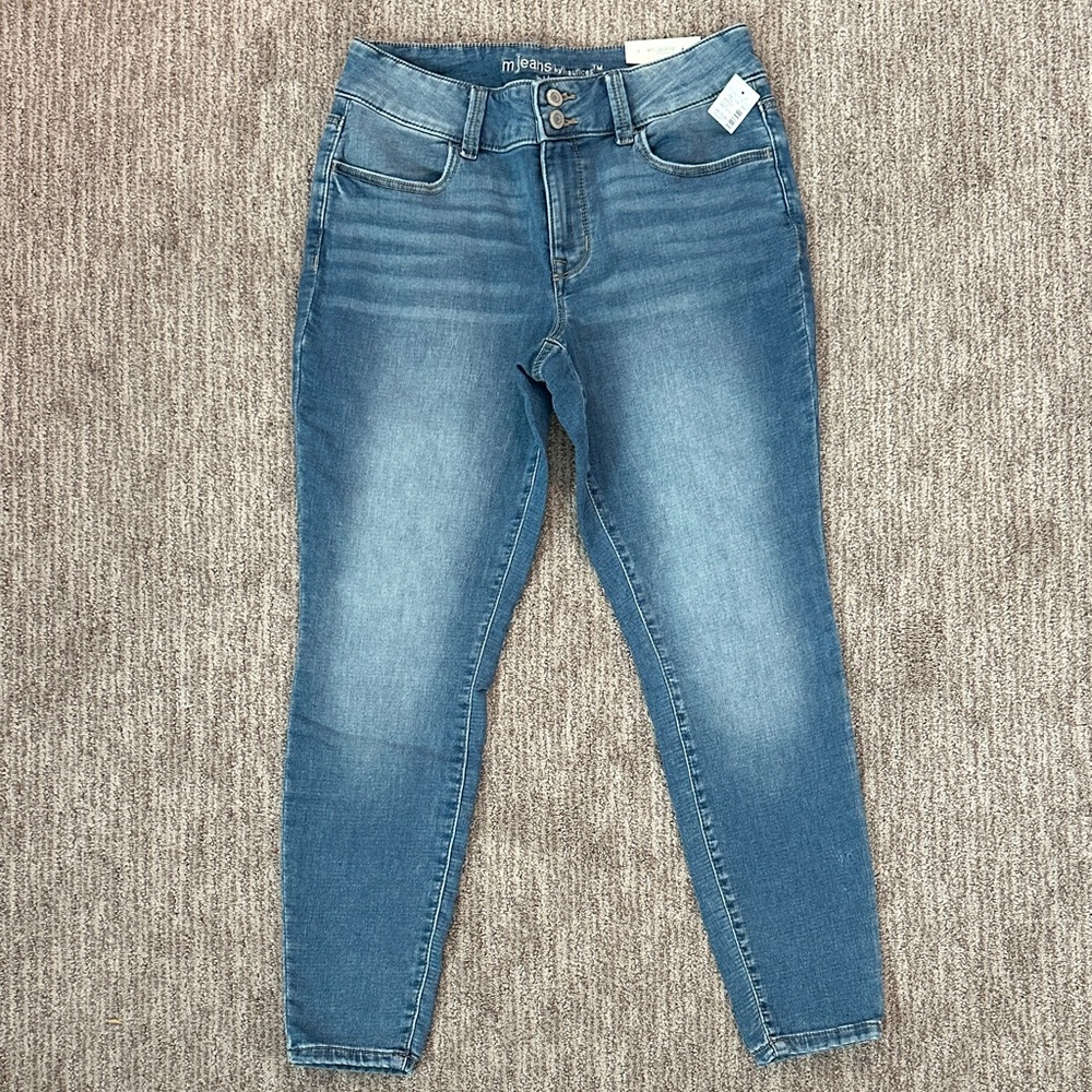 Women's Maurice’s Blue Soft Jegging Jeans Sz Medium Short